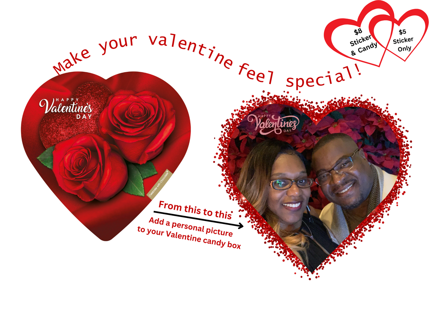 Small Valentine Heart Candy Picture Cover